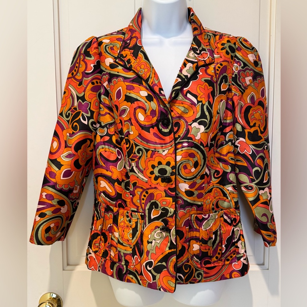 Vintage Victor Costa Embellished Jacket Blazer